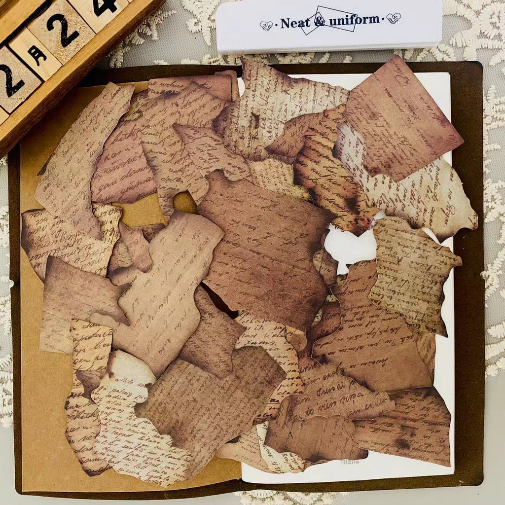 journal sticker，scrap paper