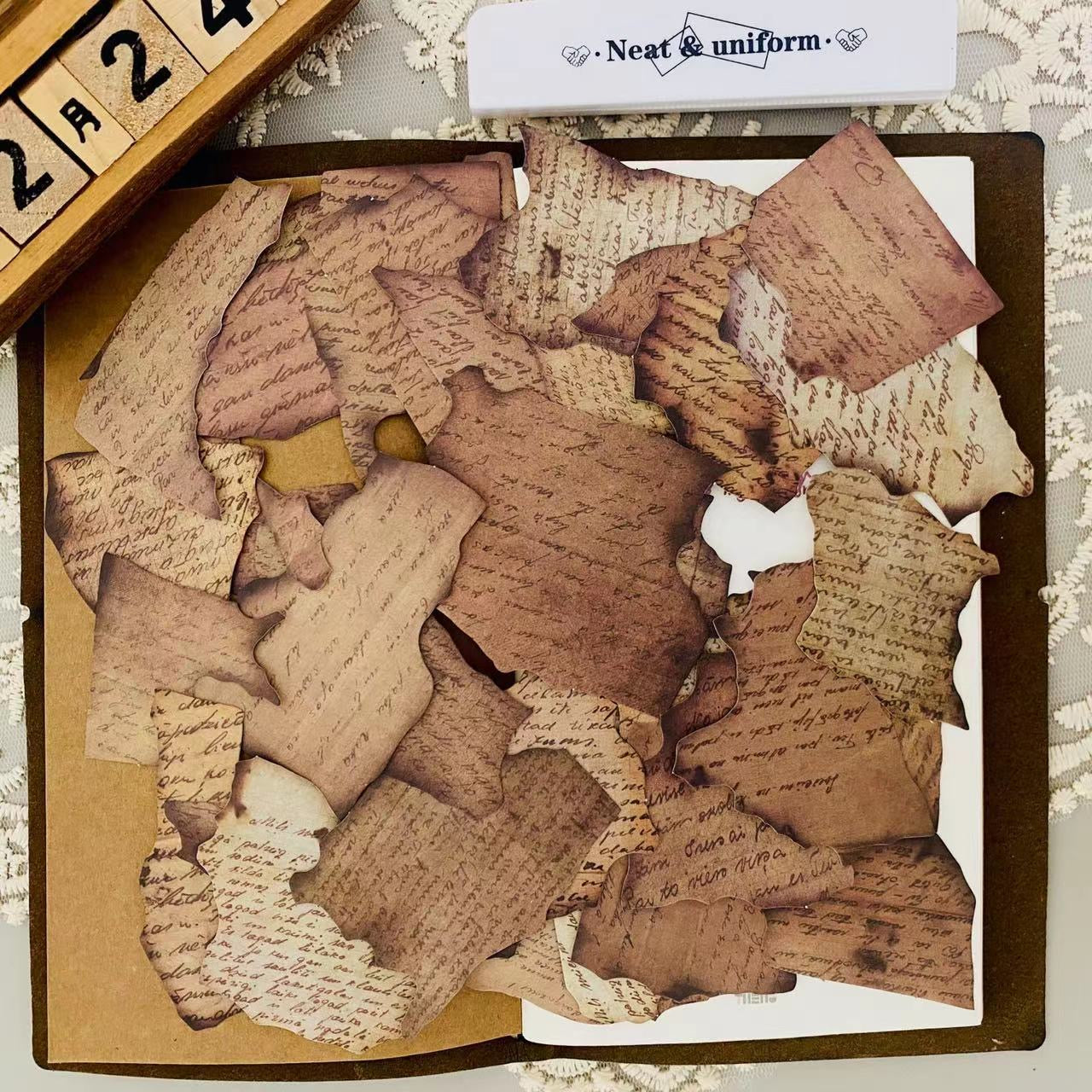 journal sticker，scrap paper
